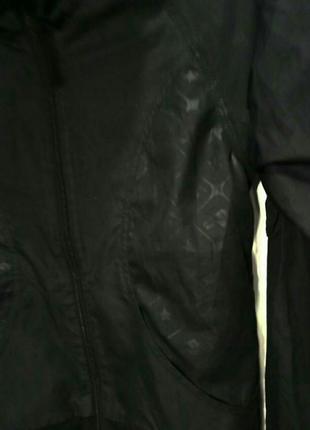 Adidas кофта жіноча спортивна куртка чорна тонка размерхѕ3 фото
