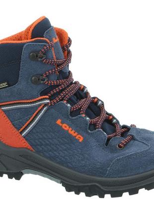 Трекінгові кросівки черевики lowa gore-tex ledro gtx mid junior