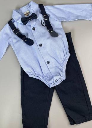 Святковий костюм для малюка еа 3-6 місяців ( 68 см)