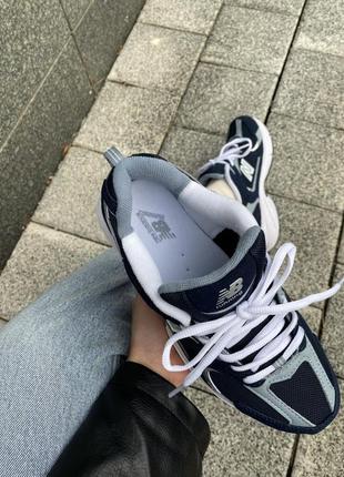 New balance 530 blue/white8 фото
