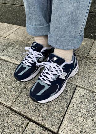 New balance 530 blue/white9 фото