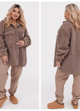 Костюм
сорочка-баранчик еко хутро, штани-кашемір.