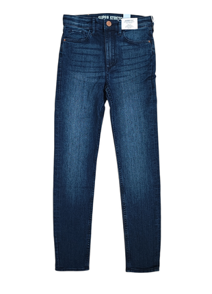 Джинсы детские для девочки h&amp;m синий (250122080)