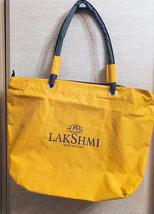 Пляжная сумка желтая lakshmi