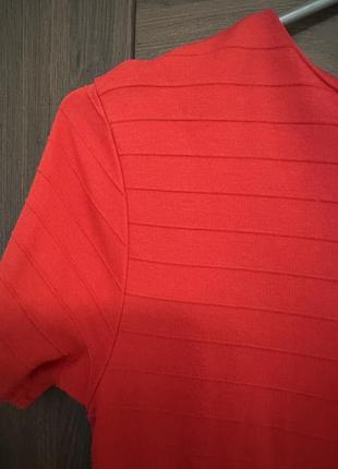 Красное платье mohito с 6