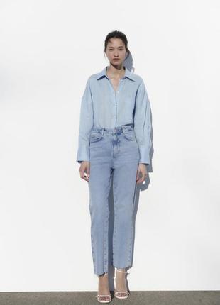 Джинси straight zara
