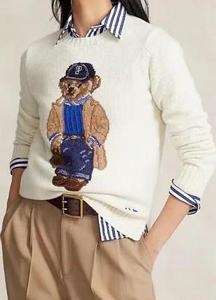 Светр жіночий з ведмедиком поло polo