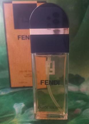 Vintage classic fendi eau de toilette perfume spray naturel