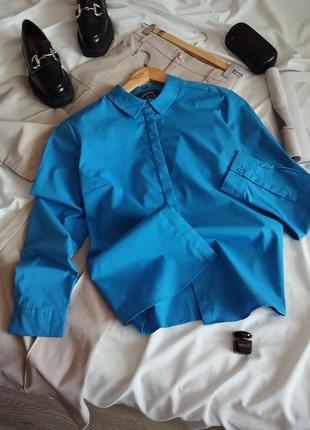 Рубашка от primark в голубом оттенке.