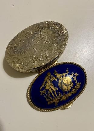 Шкатулка таблетка limoges un/лимо франция