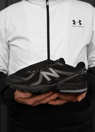 Демісезонні чорні кросівки new balance 860 v2