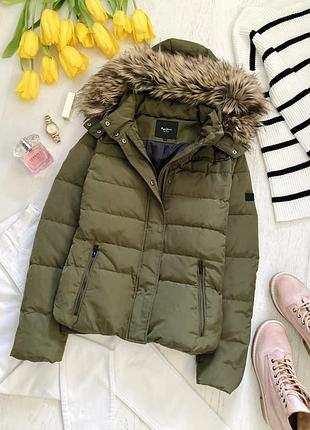 Пухова курточка pepe jeans