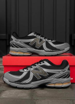 Демісезонні сірі кросівки new balance 860 v2