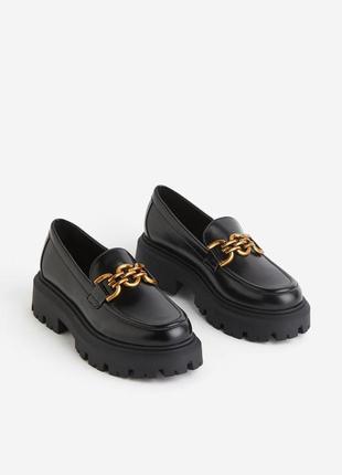 Лоферы h&m размер 36, 38, 40