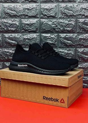 Мужское кроссовки ribetes reebok Черное летнее кроссовки ribetes reebok мужские черные кроссовки ribetes reebok5 фото