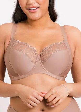 80,85-m/36j  кофейный бюст мягкая чашка flirtelle emilie