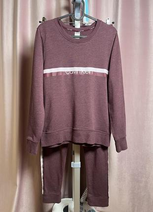 Костюм calvin klein кофта штаны р.s