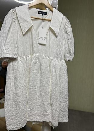 Сукня zara baby doll жакард