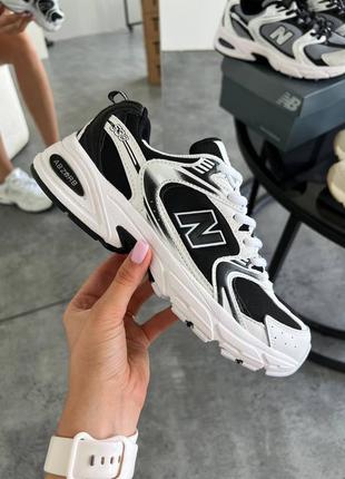 Кроссовки new balance 530 white black | оригинальные кроссовки