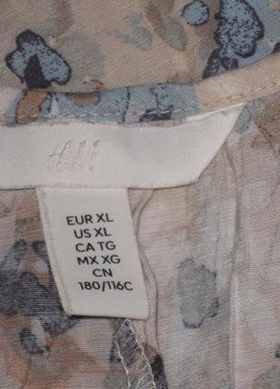 Свободное вискозное платье h&m размеp xl6 фото