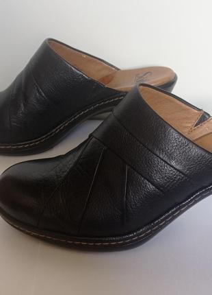 Женские кожаные клоги,сабо (босоножки) от бренда sofft,39,5р.
