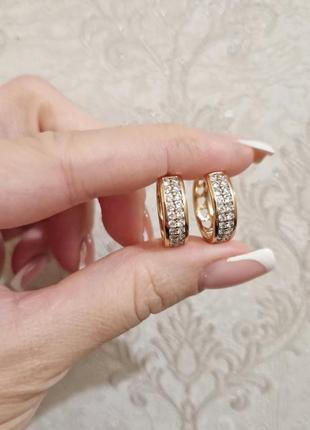 Сережки кільця медичний сплав xuping