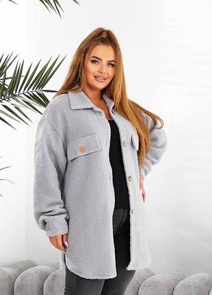 Рубашка теплая тедди