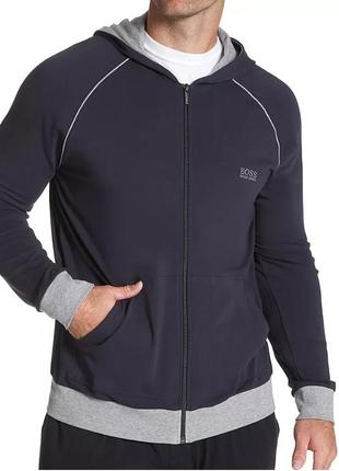 Олимпийка, кофта, зипка, худи boss hugo bossmix & match full zip hooded jacket