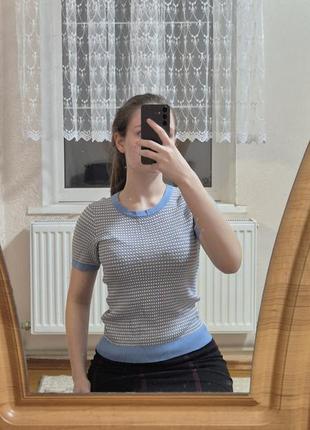 Трикотажна футболка zara