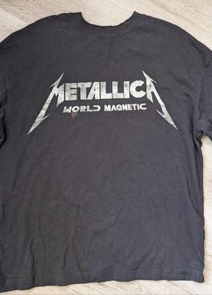 Футболка мерч metallica оригинал