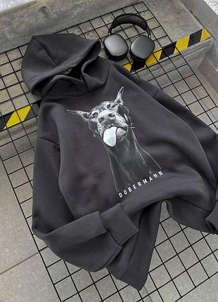 Худі з доберманом 6