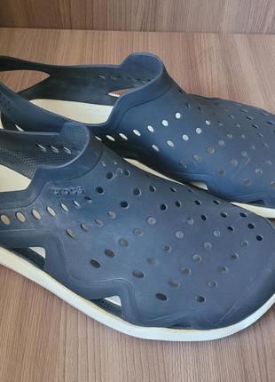 Crocs iconic comfort. кроксы, шлепанцы,размер м 8(40-41).