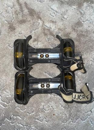 Винтажные ролики на обувь space roller