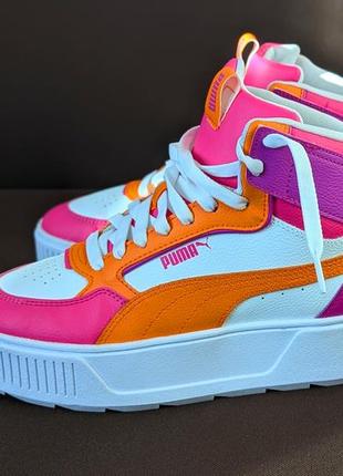 Кросівки хайтопи puma karmen rebelle mid casual shoes