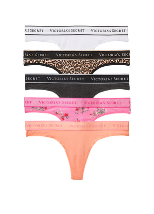 Набір трусиків стрінгів вікторія сікрет victoria's secret