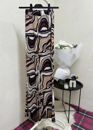 Брюки летние свободные женские 🤎🤍🖤