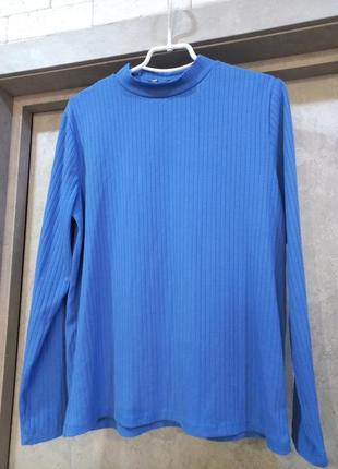 Гарна, фірменна, легка,в рубчик, кофта, водолазка