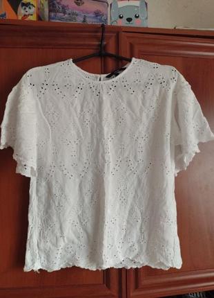 Блуза из прошвы.