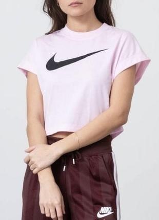 Nike nsw футболка кропп топ для тренировок