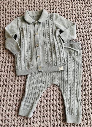 Вязаный костюм 6-9 мес george