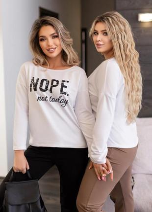 Женский спортивный костюм двунитка "foll"