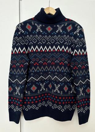 Светр чоловічий з орнаментом s sinsay