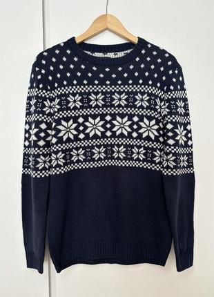 Светр чоловічий з орнаментом s sinsay