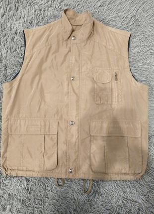 Чоловіча карго безрукавка/жилетка/bush/розмір xxl-3xl