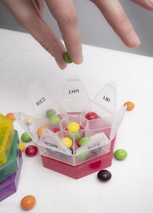 Таблетница, органайзер для витаминов