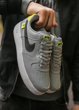 Nike air force world, кроссовки найк форс серые, чоловічі кросівки найк форс