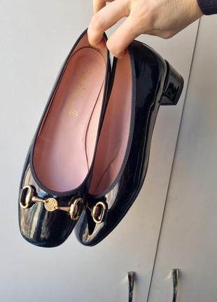 Туфли pretty ballerinas, кожаные туфли, лакированные туфли, балетки