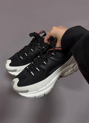 Кросівки nike vomero lunar black/white premium