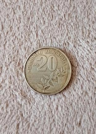 Монета греции 1990 года