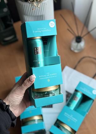 Подарунковий набір жіночий 3 в 1 rituals xs travel sizewala